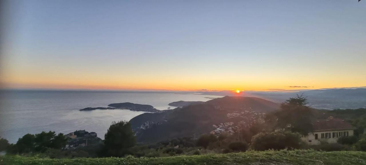 Appartement De Luxe Eze Village Vue Mer Avec Piscine Kültér fotó